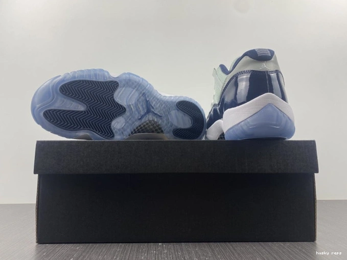 Rep Husky 11 Low Georgetown Air Jordan Retro 528895-007 0824